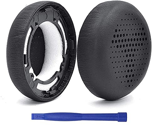 BUTIAO Protein Leather Ear Pads, 2 Pcs Replacement for AKG Y500 On-Ear Wireless Bluetooth Headphones Headsets
