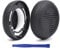 BUTIAO Protein Leather Ear Pads, 2 Pcs Replacement for AKG Y500 On-Ear Wireless Bluetooth Headphones Headsets