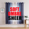 G2000 Sheer Curtains & Drapes 63 Inch Length Navy Blue and White Ombre Curtains for Bedroom Living Room Window Curtains Light Filtering Curtains Grommet Curtains for Patio Sliding Glass Door 2 Panels