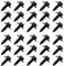 Ltsbaed Blechschrauben Selbstschneidende 30 Stück Schwarz Hex Self Tapping Screws 4.8mm x 19mm mit Scheiben Selbstschneidend Schrauben Universalschrauben Sätze Blechschrauben Sechskantkopf für Autos