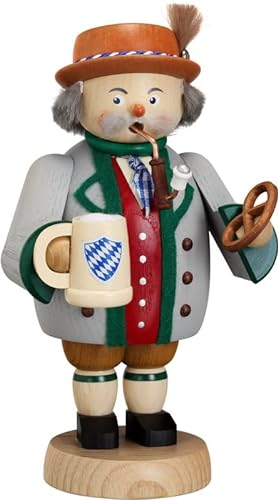 Deko-Geschenke-Shop Nussknacker Bayer mit Bier und Brezn 15928