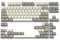 DROP The Lord of The Rings MT3 Zwergen-Tastenkappen-Set, PBT Hi-Profile, Cherry MX Style Tastatur kompatibel mit 60%, 65%, 75%, TKL, WKL, HHKB und mehr (Dwarvish Training Base Kit)