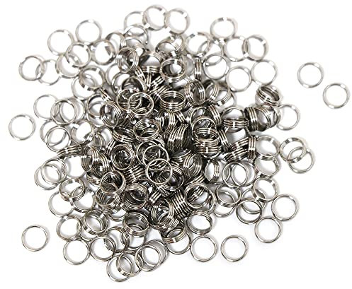 LeFeng 200 Stück Dart Stahl Ringe Anti Rutsch Dart Schaft Ringe O-Ring für Dart Kunststoff Schäfte Dart Flight Protecter Dart Zubehör