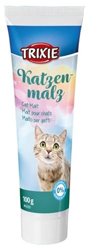 Trixie Cat Malt | Confezione doppia | 2 x 100 g | Alimento complementare per gatti che può favorire la formazione di boli di pelo | Può aiutare a migliorare la digestione