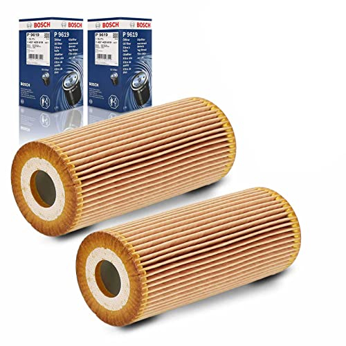 2 filtri olio originali Bosch 1457429619, compatibili con A3 1996-2003, A4, 2000-2008, Galaxy 1999-2006, Leon 1999-2006, Golf IV 1997-2005, P.a.s.a.s.a.t 1998-20000000006. 5