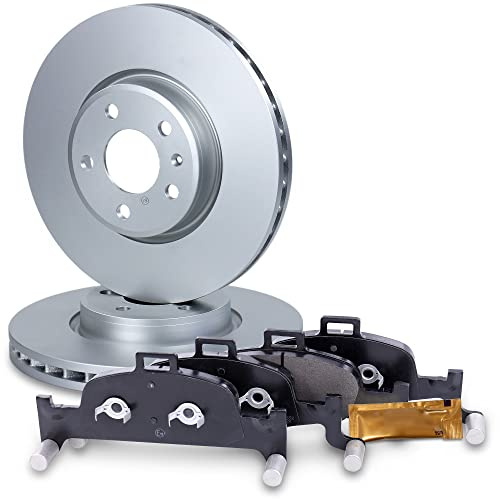 ATEC Germany Bremsenset Vorderachse inkl. Bremsscheiben Ø 318 mm Belüftet +