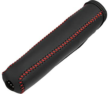 A ABSOPRO Coche Mano Freno Cubierta con Puntadas Rojas para Toyota 2014-2018