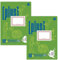 Formati Plus Rechenheft R.400 A4 20 Blatt, 5 mm kariert, 2 Stück, aus 100% Recyclingpapier, für die Grundschule