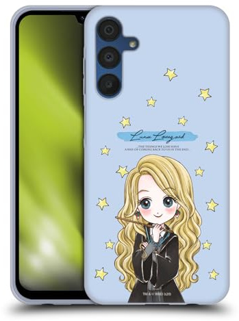 Head Case Designs Offizielle Harry Potter Luna Lovegood Deathly Hallows XXXVII Soft Gel Handyhülle Hülle kompatibel mit Samsung Galaxy A15