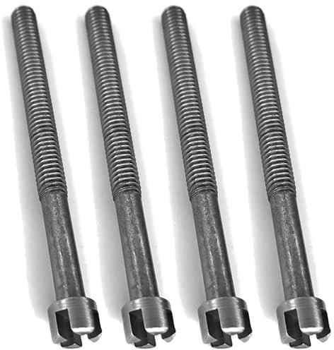 cyclingcolors 4X Tornillo de Cama 7mm x 60mm Perno unión encuadernación conexión de Muebles