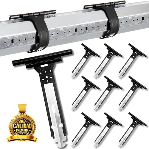10x Flejes Persiana Enrollables – Repuestos Compatibles con Persianas PVC Aluminio y Plástico – Accesorios para Persianas Enrollador – Fleje Acero Resistente – Enganche Persiana Universal (10)