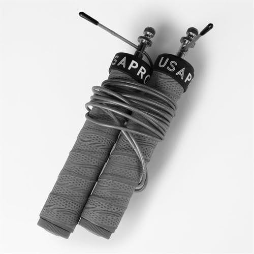 USA Pro Womens x Sophie Habboo Ultimate Speed Skipping Rope Grey One Size