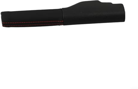 KHIronHive Leder-Handbremsenabdeckung für Jetta für GLI für Golf 5 6 für GTI für MK5 für MK6 1K0711461A Schwarz Rot Linie Grau Beige