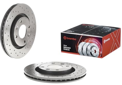 Brembo Bremsscheiben 09.8695.1X | Kompatibel mit: CITROËN BERLINGO / BERLINGO FIRST Großraumlimousine (MF_, GJK_, GFK_