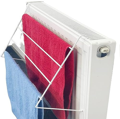 WILSONS DIRECT - 4 Bar Radiator Airer Laundry Indoor Clothes Dryer Rack Holder Bathroom (1)