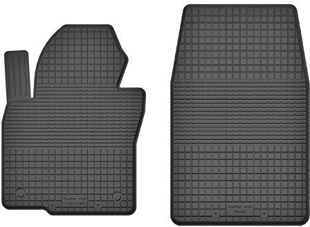 2 Stück Gummifußmatten Vorne kompatibel mit Hyundai ix35 (Bj. 2009-2016) ideal angepasst