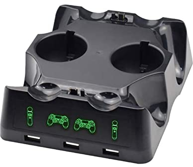 VBESTLIFE Station de pour Station de Rapide avec 4 bornes de et écran LED pour/Move/VR