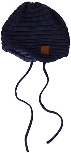 maximo Baby-Jungen Band Beanie-Mütze, Navy, 43