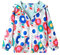 Domueay Filles Blouson Enfant Coupe-Vent Veste Capuche Fleurs Coloré Manteau Manche Longue Imperméable Manteaux Zipper Poche Printemps Automne Légers Outwear Doublure en Coton 4-5 Ans
