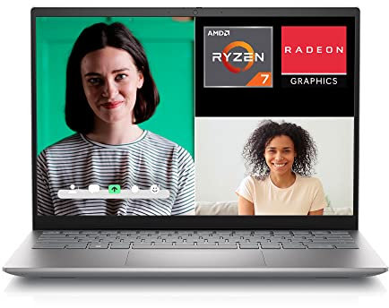 Dell Inspiron 5425 14 FHD+ Laptop, AMD Ryzen 7 5825U, 8GB RAM, 512GB SSD, Backlit Keyboard, Fingerprint Reader, Windows 11 Home (Platinum Silver)