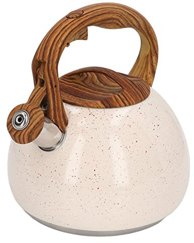 Bollitore Piccolo di Grande Capacità da 3 Litri con Manico per Fornello a Gas