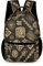 Casual Rucksack Azteken-Muster Tägliche Tasche Reise Rucksack Große Kapazität Bookbag