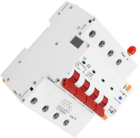 Smart Circuit Breaker, Ferngesteuerter AC400V 63A WiFi-Leistungsschalter für Wasserpumpe