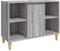 vidaXL Mobile Lavabo Grigio Sonoma 80x33x60 cm in Legno Multistrato