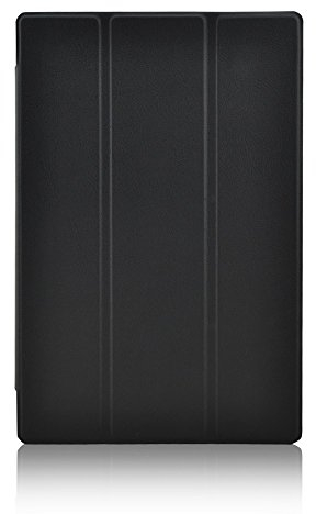 Kompatibel mit Sony Xperia Z2 Tablet-Hülle, schlanke PU-Lederhülle for Sony Z2 Tablet Funda 3 Folding Stand Capa