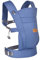 vrbabies Babytrage für Neugeborene ab Geburt, Atmungsaktive Mesh Ice Silk Ergonomische 3-in-1 Baby Trage mit Verstellbarer Gürtel, Vorder und Rückentrage für Babytragetasche 4 bis 20 KG (Blau,H-Form)
