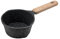 Casserole à Lait, Poêles antiadhésives et anti-rayures, Graduations Intérieures, Multifonctionnelle Petit Ustensiles Cuisine Bouillant Petite Casserole Pot Soupe pour Cuisinière, Induction, noir