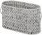 GRANNY SAYS Panier de Rangement pour Papier Toilette, Panier de Rangement pour 6 méga Rouleaux, Porte-Papier Toilette pour Accessoires de Salle de Bain, Porte-revues et Porte-journaux sur Pied - Gris