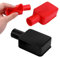 Batteriepolabdeckung, bdeckungen Weichem Kunststoff Schutzkappe Isolierende, Auto Motorrad Batterien Batterie Terminal Abdeckungen for Motorbike Car Truck Marine Boat Camper