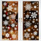 Pegatinas Navidad para Ventanas y Cristales - 155 Piezas Copos de Nieve Decoración Escaparates Vinilos - Reutilizable para Puertas Adornos Casa Interior