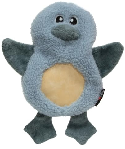 JACK AND VANILLA, Pinguin-Hundespielzeug 23 cm, aus weichem und attraktivem Plüsch, Stärkemodell, EIN Muss, um Ihren vierbeinigen Begleiter zu wecken und zu unterhalten