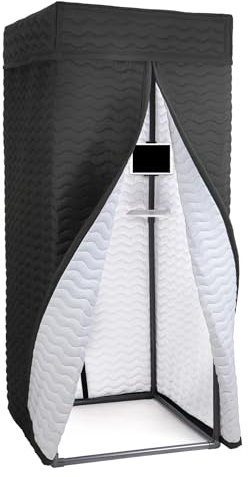 Tragbare Aufnahmekabine fürs Heimstudio – Schallisolation für Voiceover, Podcast & Gesang