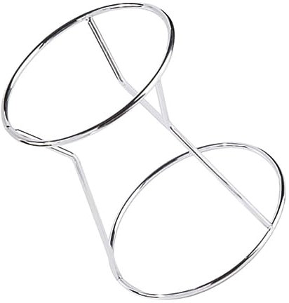 TOPBATHY Stainless Steel Funnel Stand for Wax Melt Oil Dispenser Removable Pancake Funnel Accessory