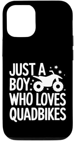 Quadbike Just A Boy Who Loves Quadbikes Case for iPhone 12/12 Pro