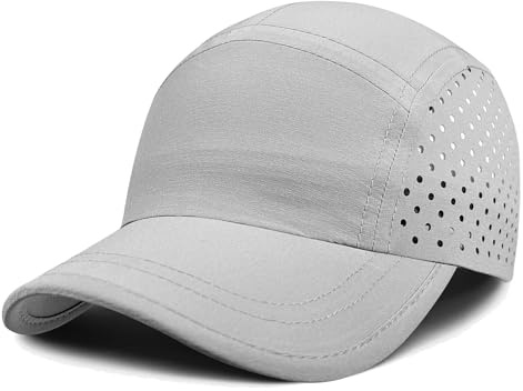 Outdoor Shaping Ultra-Light Breathable, Baseball Cap Flat-Top Sport, Quick-Dry Hat with Side Ventilation, Summer Outdoor Cap Adjustable, Hiking Running Travel Daily Wear