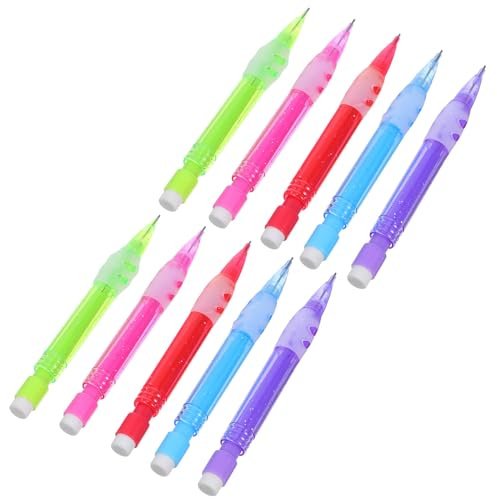 SUPVOX Porte-Mines Mini 10 Pcs 0.7 mm Avec Gomme Intégrée Crayon De Poche Court Pour Bureau Écriture Dessin Maison Et École