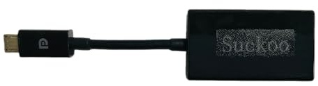 suckoo MyDP SlimPort to HDMI Cable Adapter Male to Female Black,for Micro USB to HDMI Connection Cable,Connects MyDP Compatible Smartphones and Tablets to HDMI Monitors TV and projectors