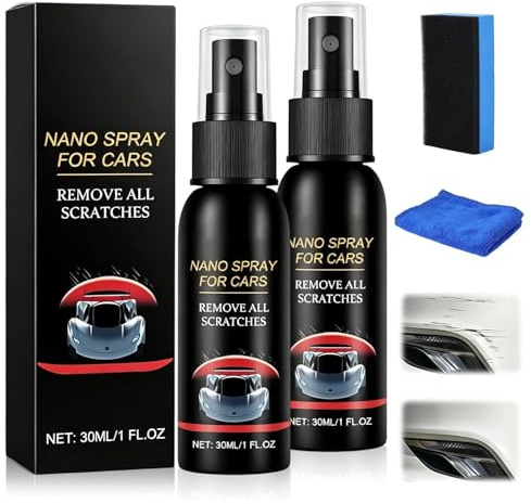 Auto Spray Kratzer Entfernen,Nano Spray für Auto Lack