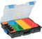 Allit Kleinteilekoffer 454210 mit Verbindungsclips, herausnehmbaren Boxen und hochschlagfestem Deckel, EuroPlus Pro >K< 44/23, mit 23 Fächern, Fahrzeugeinrichtung, Schraubenkoffer, stapelbar