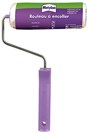 METYLAN Rouleau à Encoller, pour étaler de façon homogène la colle papiers peints, diamètre 6 cm