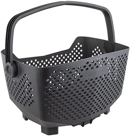 Tubus Unisex – Erwachsene Racktime Baskit Edge 2.0 System Korb, Schwarz, 43x24x29cm