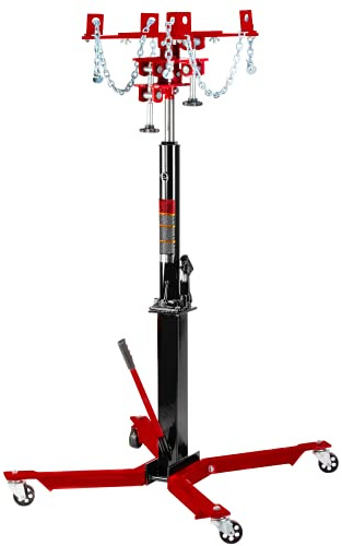 Pro-Lift Telescopic Transmission Jack - Heavy Duty Hydraulic Hi-Lift Floor Jack from 58 to 76 inches with 700 Lbs (Pound) Capacity for Garage Shop