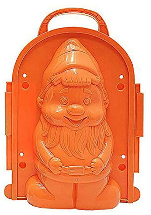 BSOMAM 3D-Schneeform Schneeballmacher-Form, Katzen, Pinguin, Weihnachtsmann, Winter, Schnee, Spielzeug, Outdoor, Spielen, Schneespielzeug, zufällige Farbe (Weihnachtsmann)