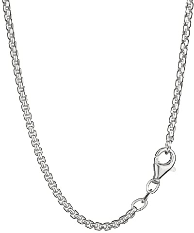 NKlaus Venezianerkette 925 Silber, 55cm, Breite: 1,9mm, Halskette, 1 Stück | Gewicht: 9,5g