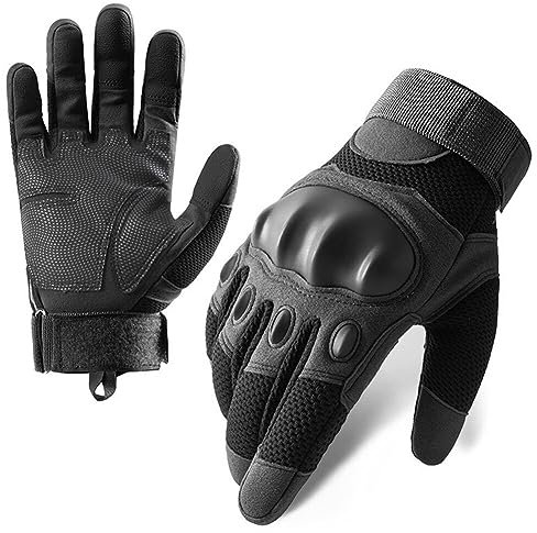 Herren Taktische Handschuhe Unisex Vollfinger Taktische Handschuhe Fahrrad Handschuhe Motorradhandschuhe Mountainbike Handschuhe Outdoor Sport Handschuhe Ideal für Fahrrad Airsoft Militär Paintball