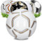 Fußball 'Strike - Ball für Kinder & Erwachsene als Geschenk - Größe 5 perfekt zum Tore schießen - Sportball für das Training Indoor & Outdoor - Perfekter Soccer Ball, Farbe:weiß/gold